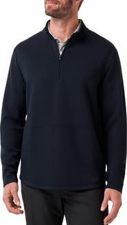 TravisMathew Fibercloud Quarter Zip Sweatshirt