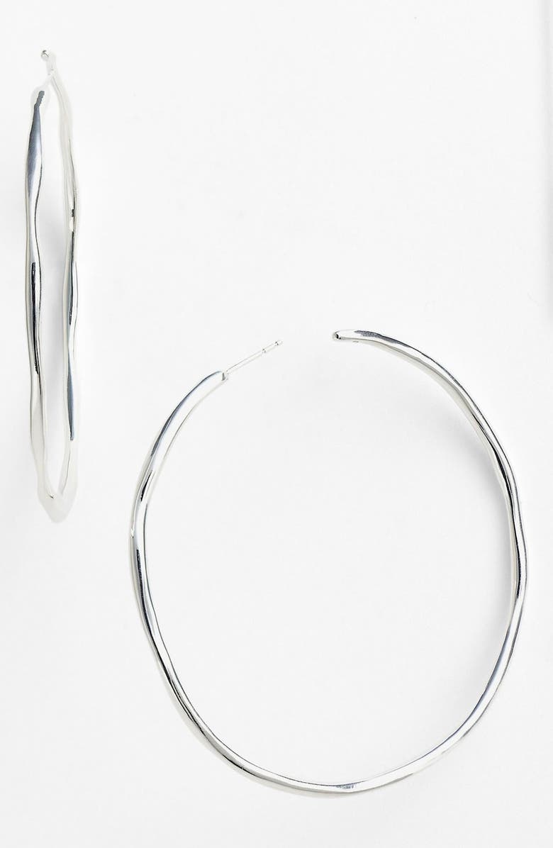 Ippolita 'Scultura' Hoop Earrings, Main, color, 