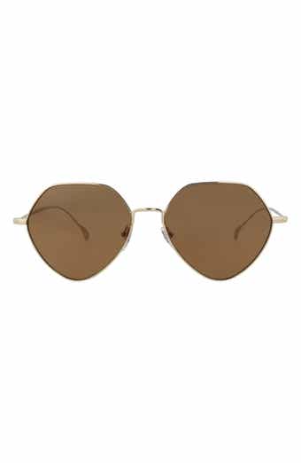 Gucci 55mm Round Sunglasses