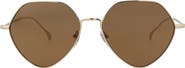 Gucci 55mm Round Sunglasses