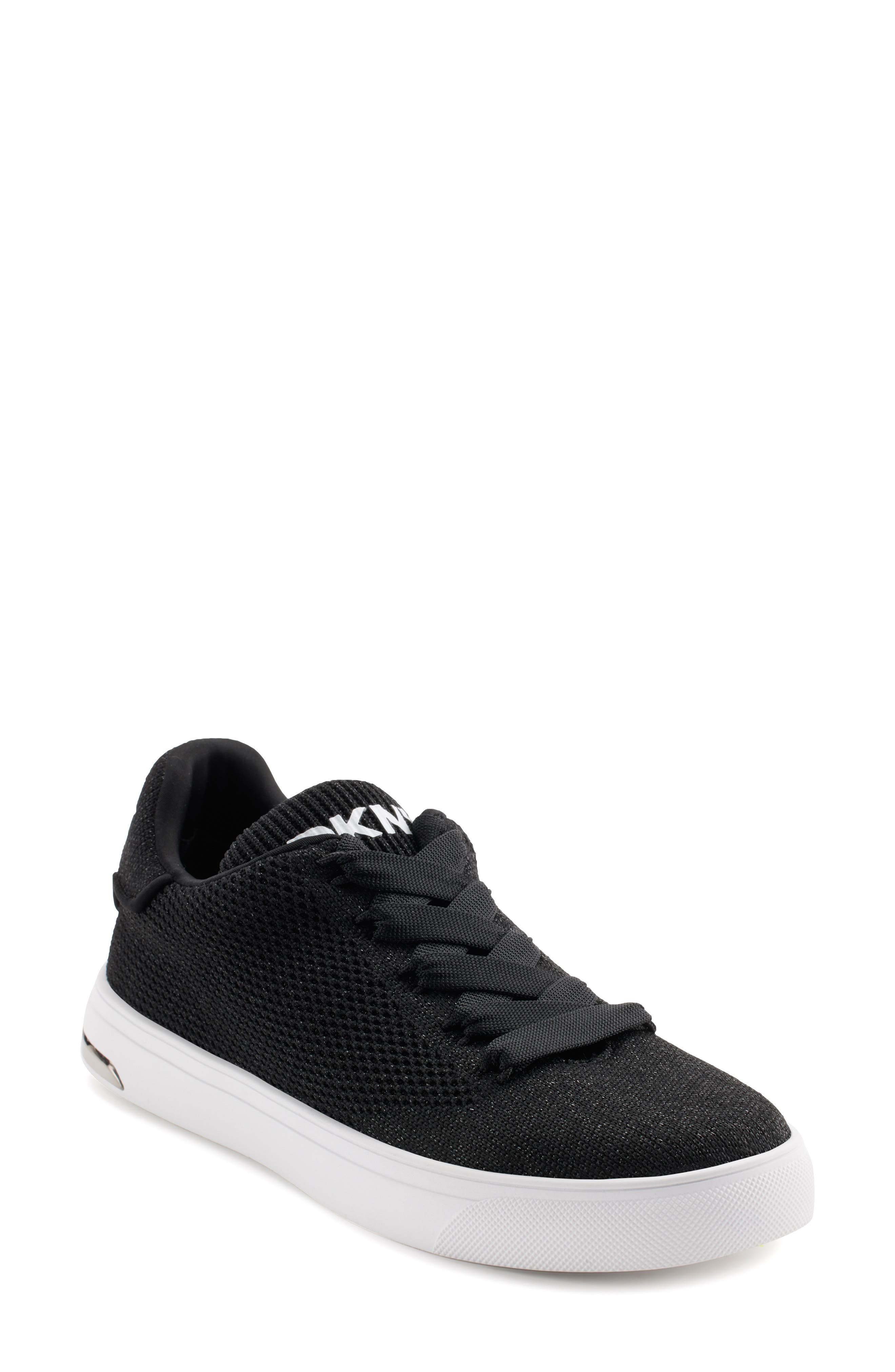 DKNY Mesh Sneaker, Main, color, Black