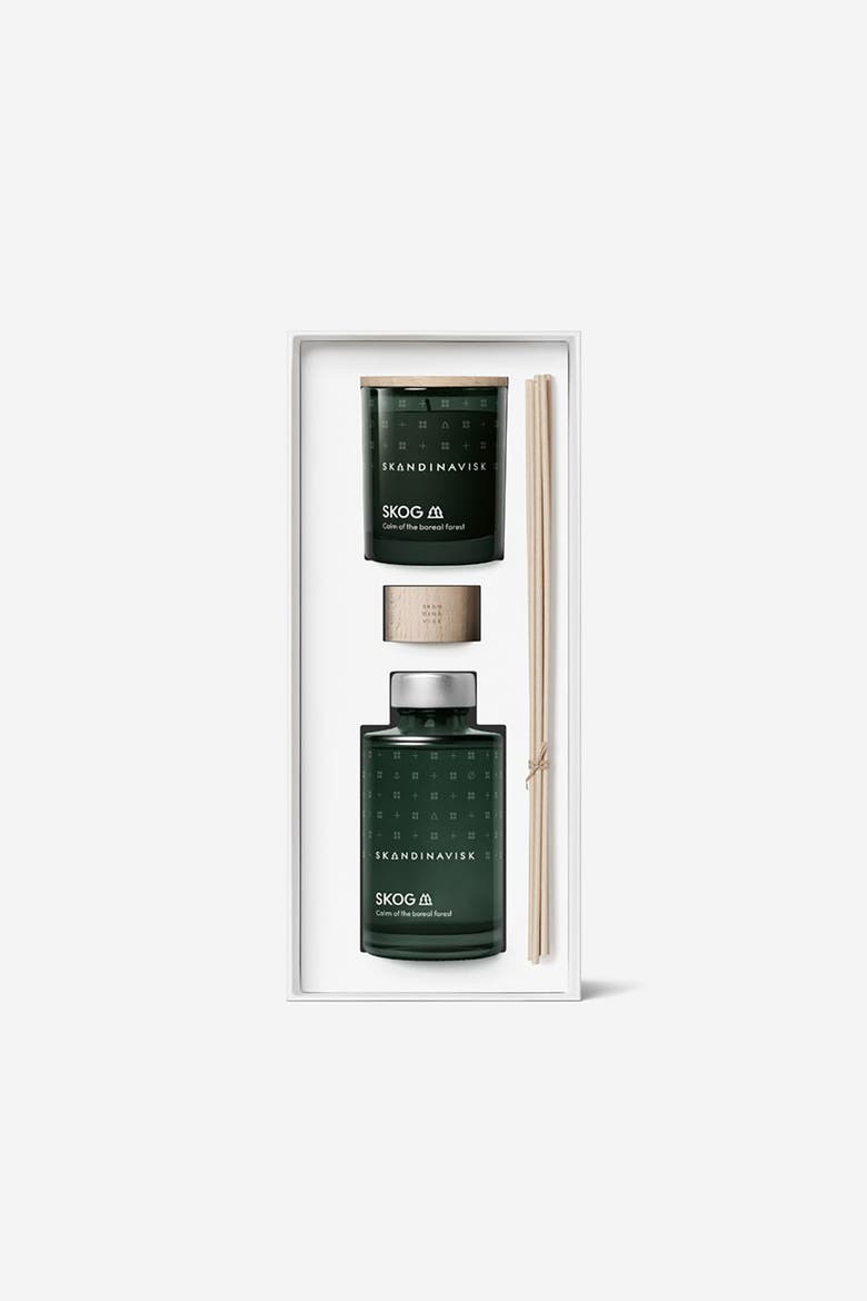 SKOG Scented Candle & Diffuser Set, Alternate, color, Green