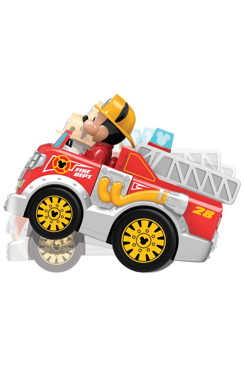 Mickey's Fire Truck Remote Control Vehicle, Alternate, color, Red
