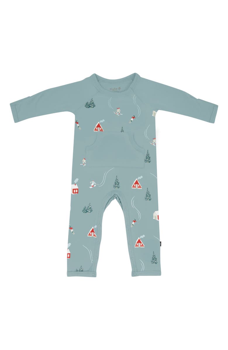 Kyte BABY Alpine Village Romper, Main, color, Alpine Village