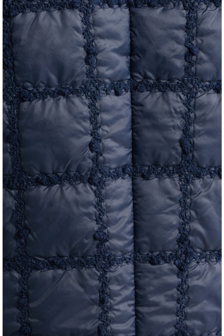 Quilted Barn Jacket, Alternate, color, NAVY