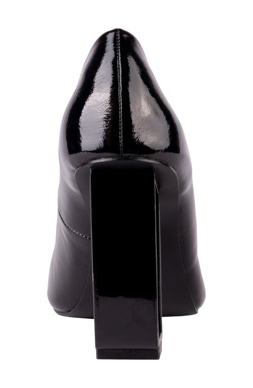 Ninety Union Pandora Patent Pump In Black