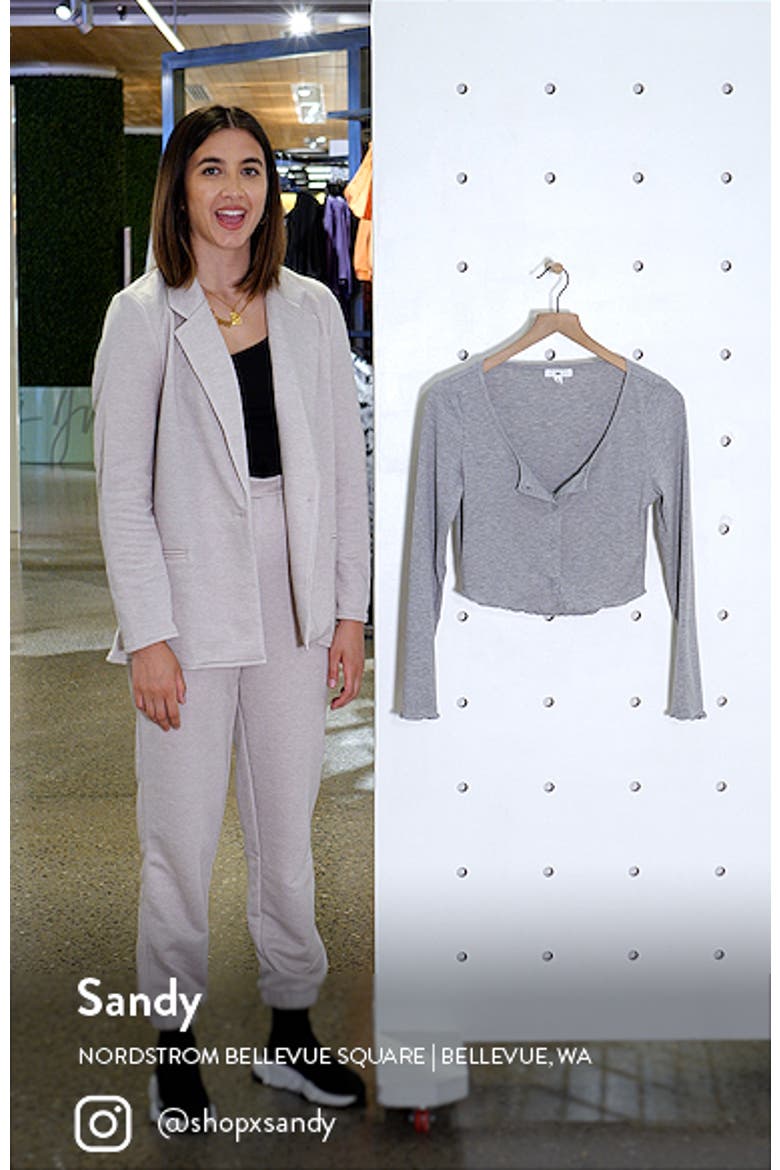 Crop Rib Cardigan & Camisole Set video