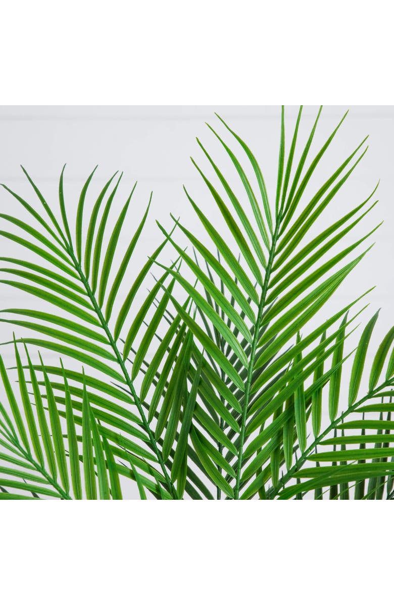 NEARLY NATURAL 30-in Artificial Palm Tree, Alternate, color, Green