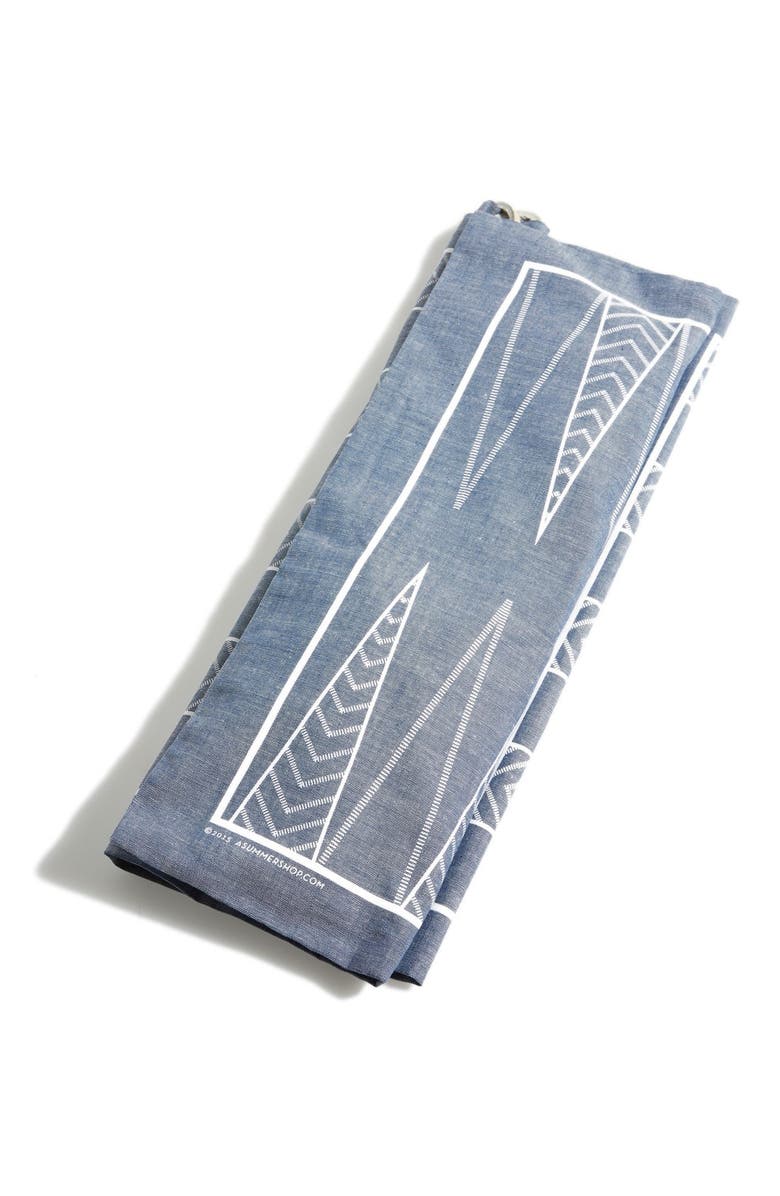 A SUMMER SHOP Checkers/Backgammon Roll-Up Game Bag, Alternate, color, 