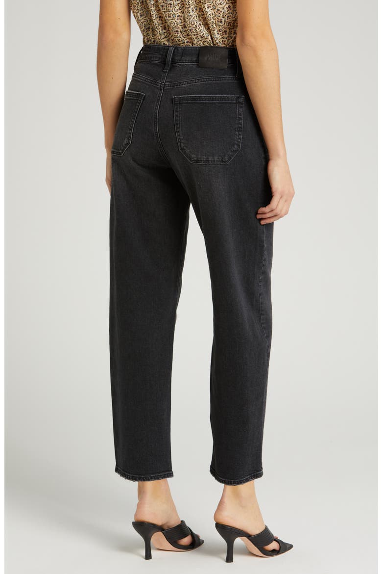 Alexis Utility High Waist Ankle Barrel Jeans, Alternate, color, VIPERBLACK