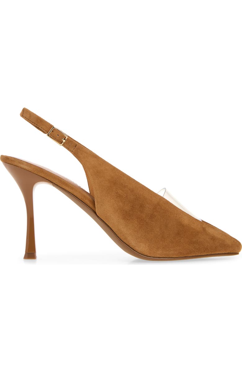 Jeffrey Campbell Patrizia Slingback Pump, Alternate, color, Tan Suede
