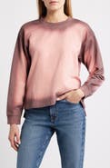 CITY BLUES Spot Dye Terry Sweatshirt