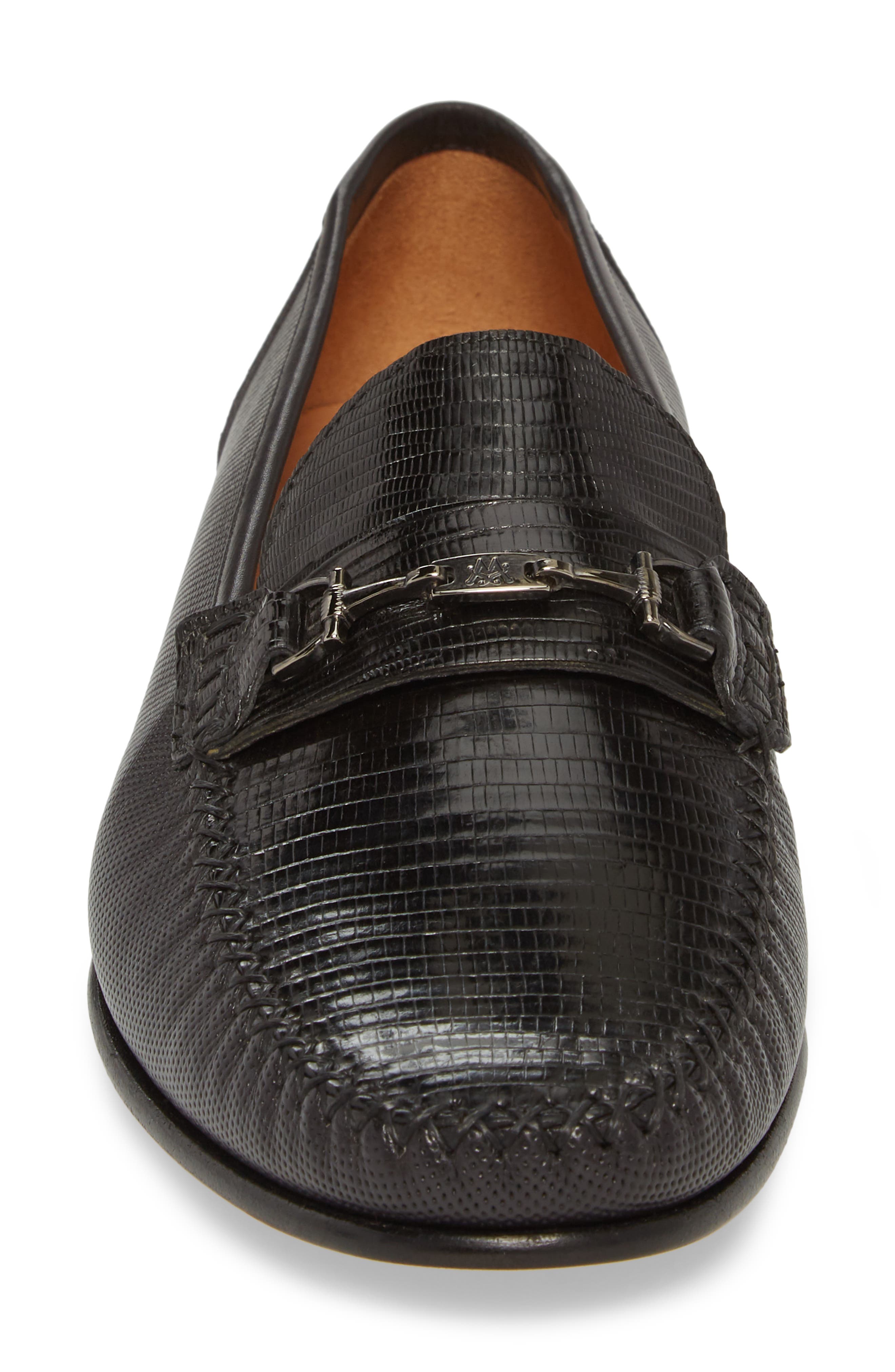 Mezlan Sileno Lizard Loafer, Alternate, color, 