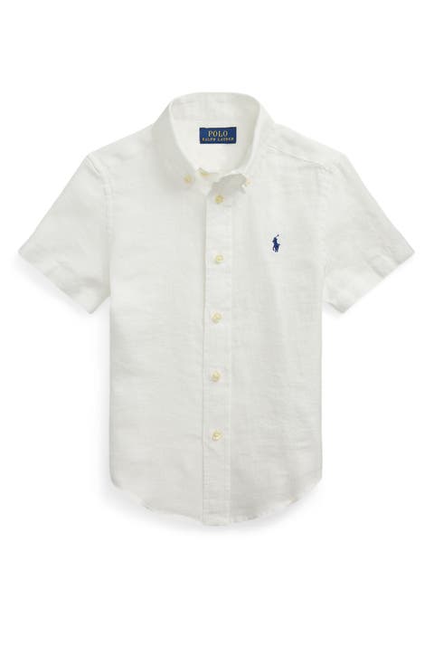 Kids' Linen Button-Down Shirt (Toddler & Little Kid)