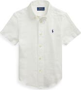 Polo Ralph Lauren Kids' Linen Button-Down Shirt
