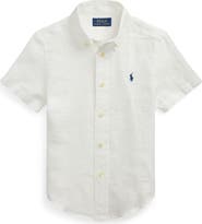 Polo Ralph Lauren Kids' Linen Button-Down Shirt