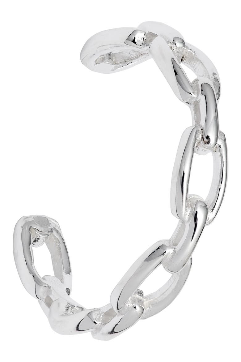 Carmine Small Hoop Earrings, Alternate, color, STERLING SILVER