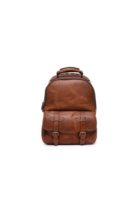 Lewis Heritage Leather Backpack
