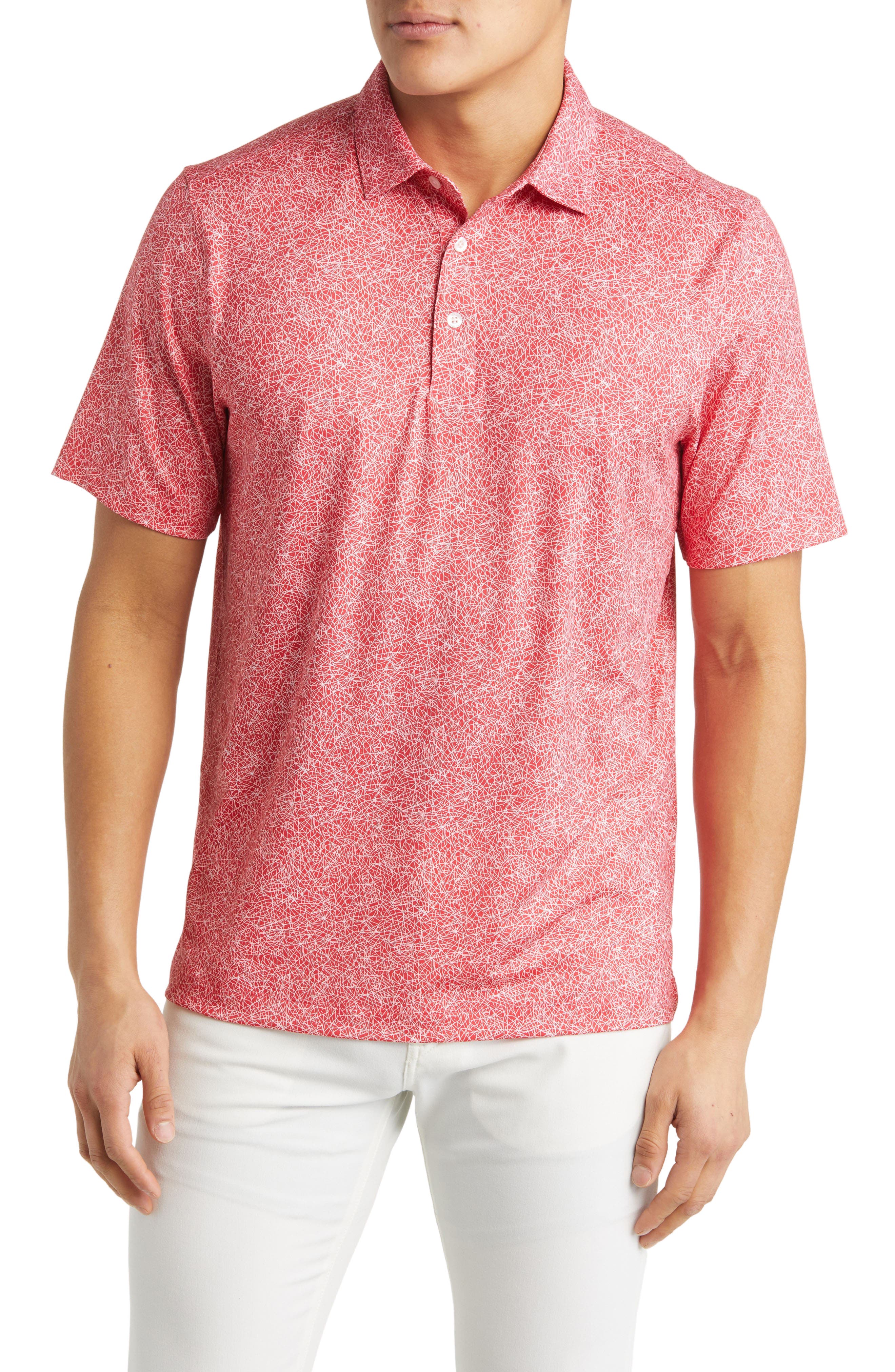 Pike Constellation Print Performance Polo - image 5