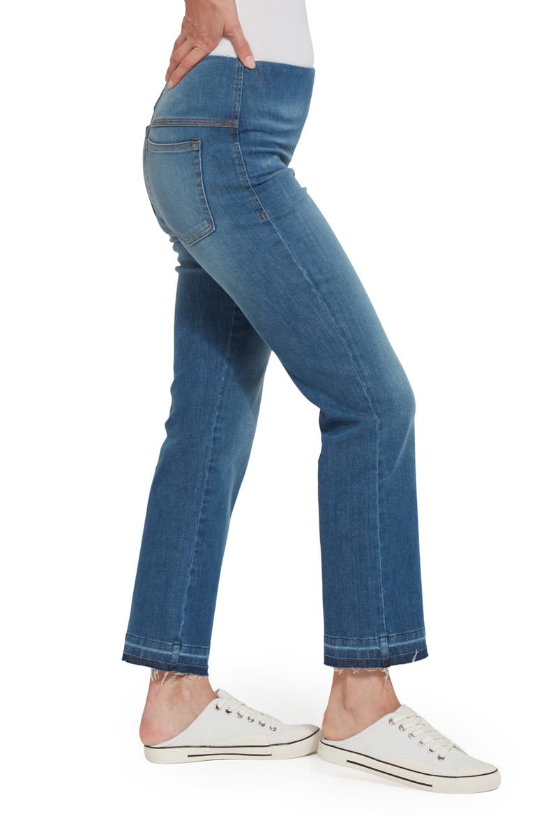 Ankle Baby Boot Premium Denim Jeans, Alternate, color, AUTHENTIC MIDWASH