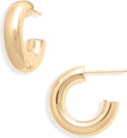 Jennifer Zeuner Lou Huggie Hoop Earrings
