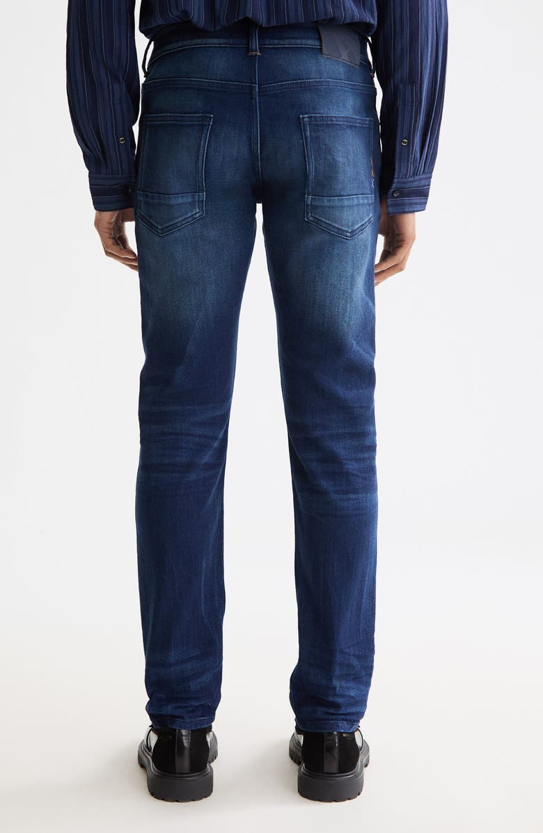 Scotch & Soda Ralston Regular Fit Slim Stretch Jeans, Alternate, color, Abstract Blue