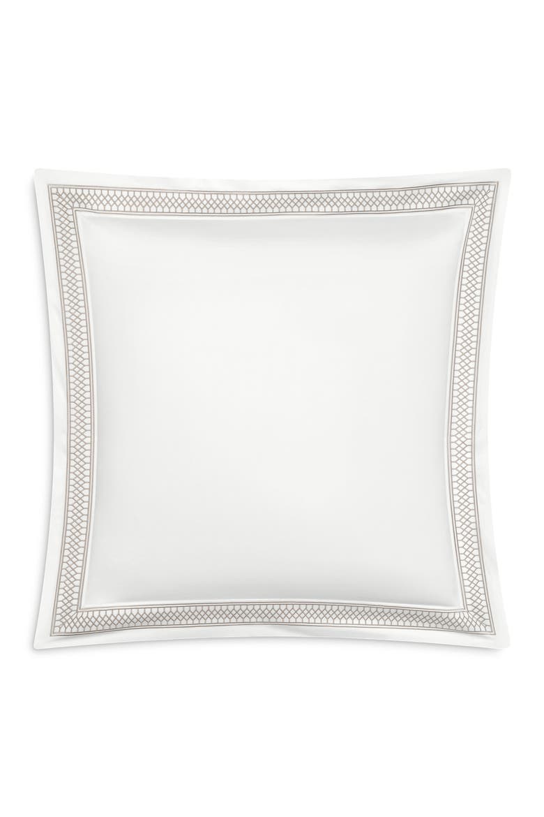 Persephone pillowcase, Alternate, color, White