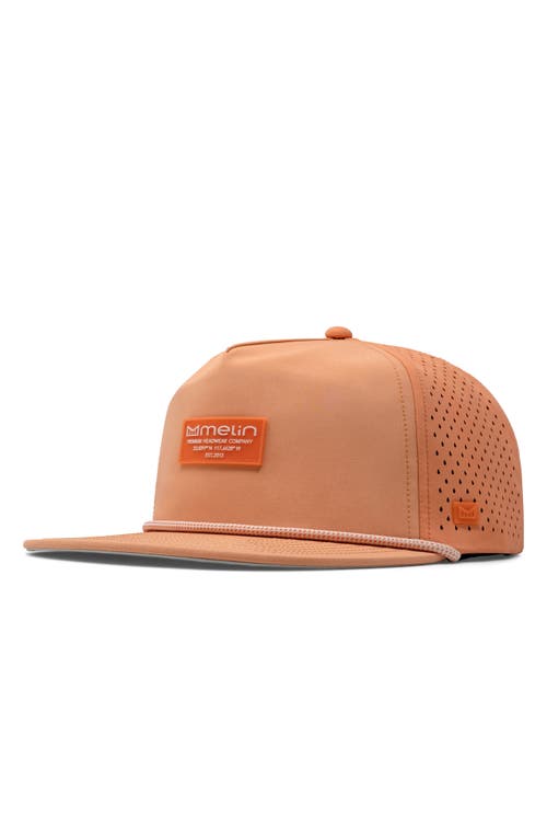 Melin Coronado Brick Hydro Performance Snapback Hat