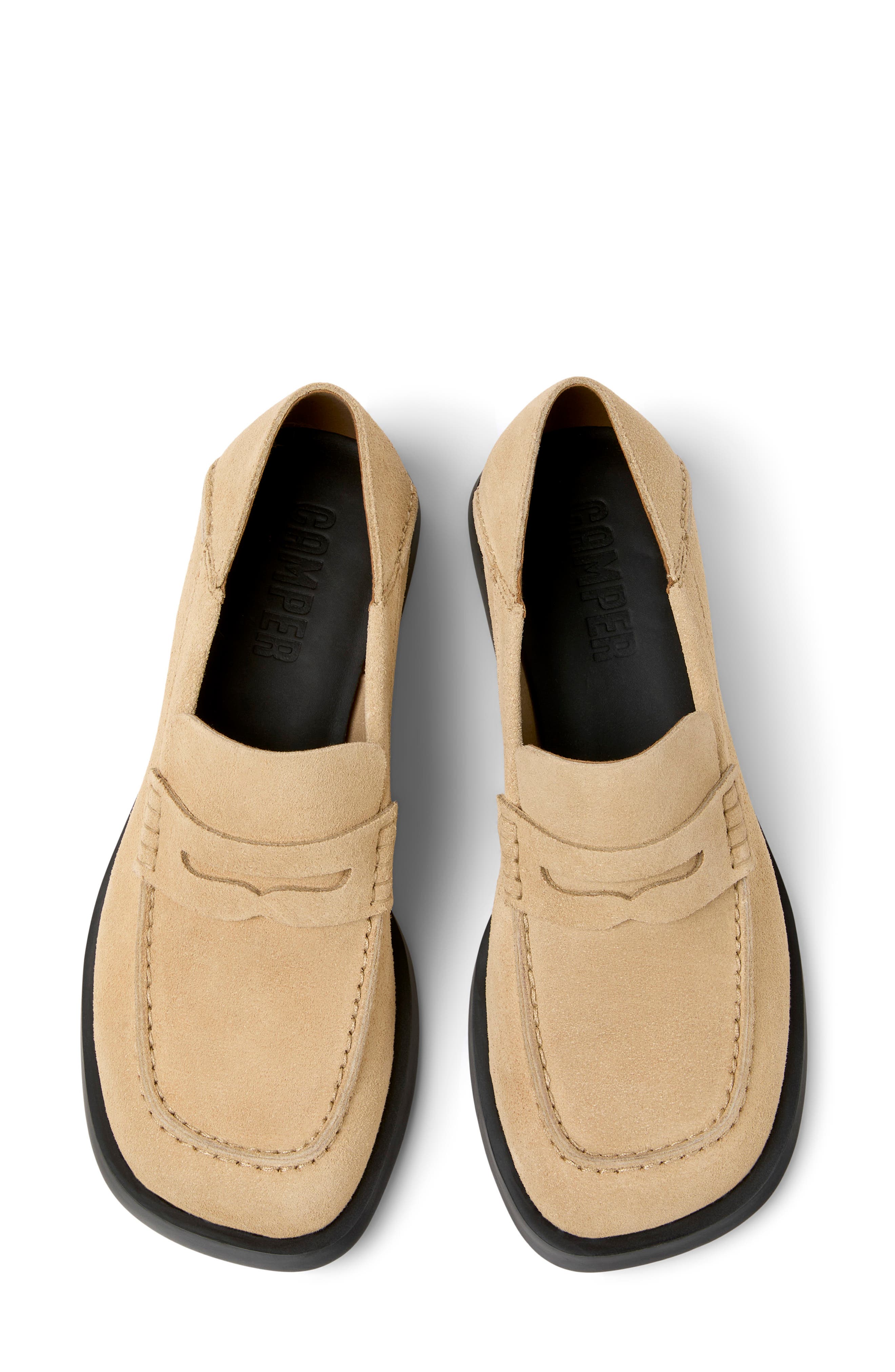 Camper Dana Loafer, Alternate, color, Medium Beige