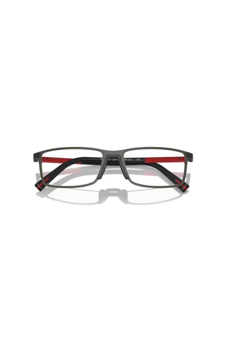53mm Rectangle optical glasses, Alternate, color, Grey