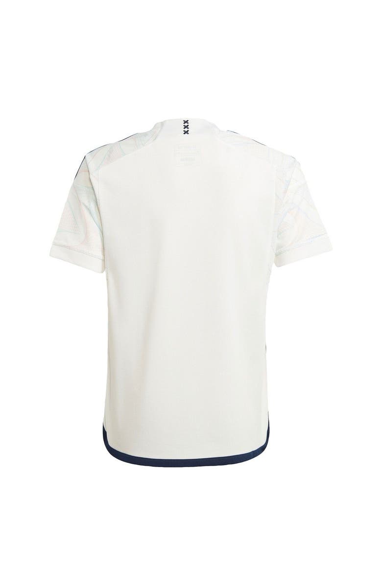 adidas Youth adidas White Ajax 2023/24 Away Replica Jersey, Alternate, color, 