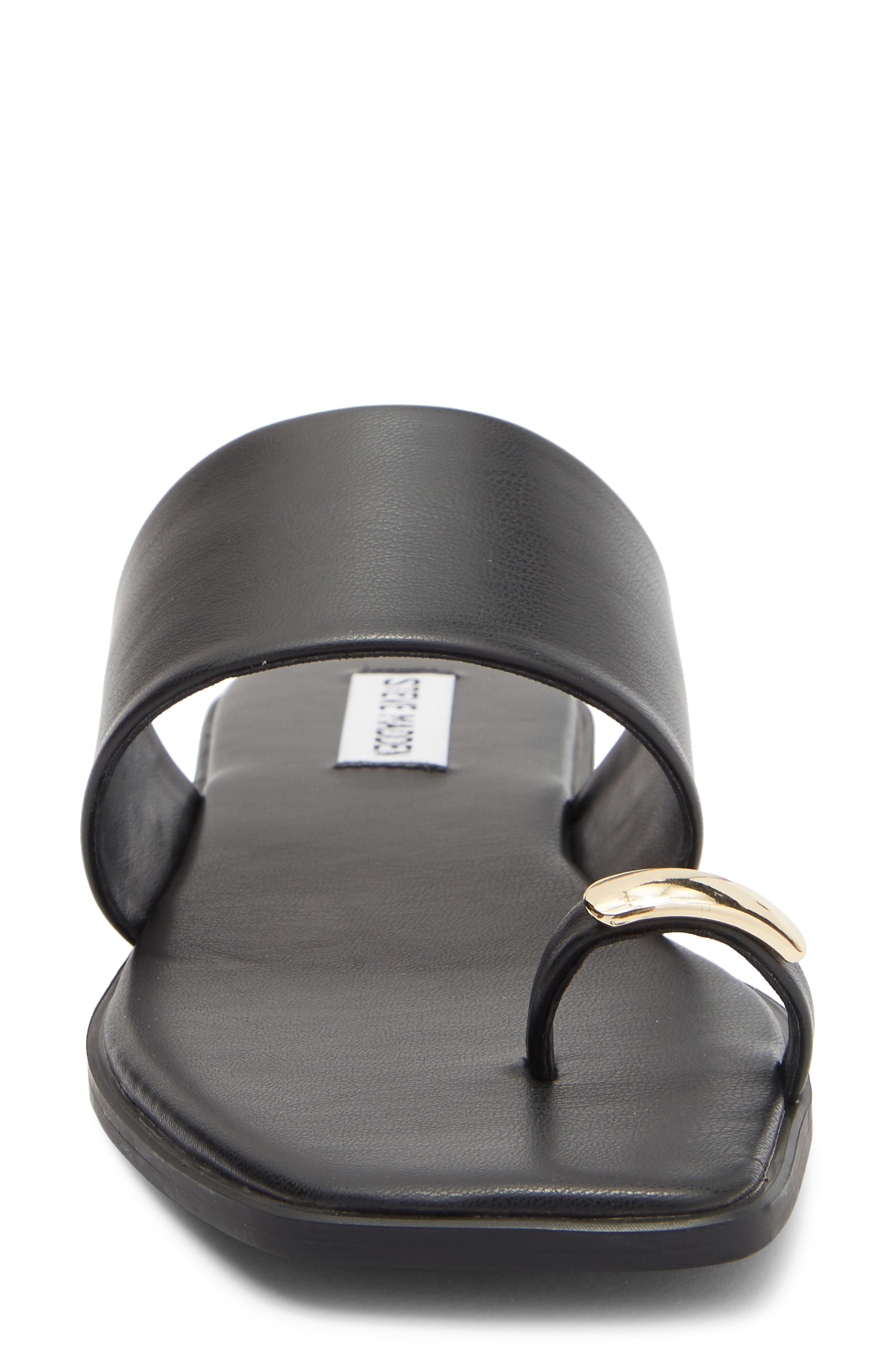 Steve Madden Thea Slide Sandal, Alternate, color, Black