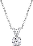 Julianna B. 3/4 CTW Lab-Grown Diamond Solitaire Necklace Platinum