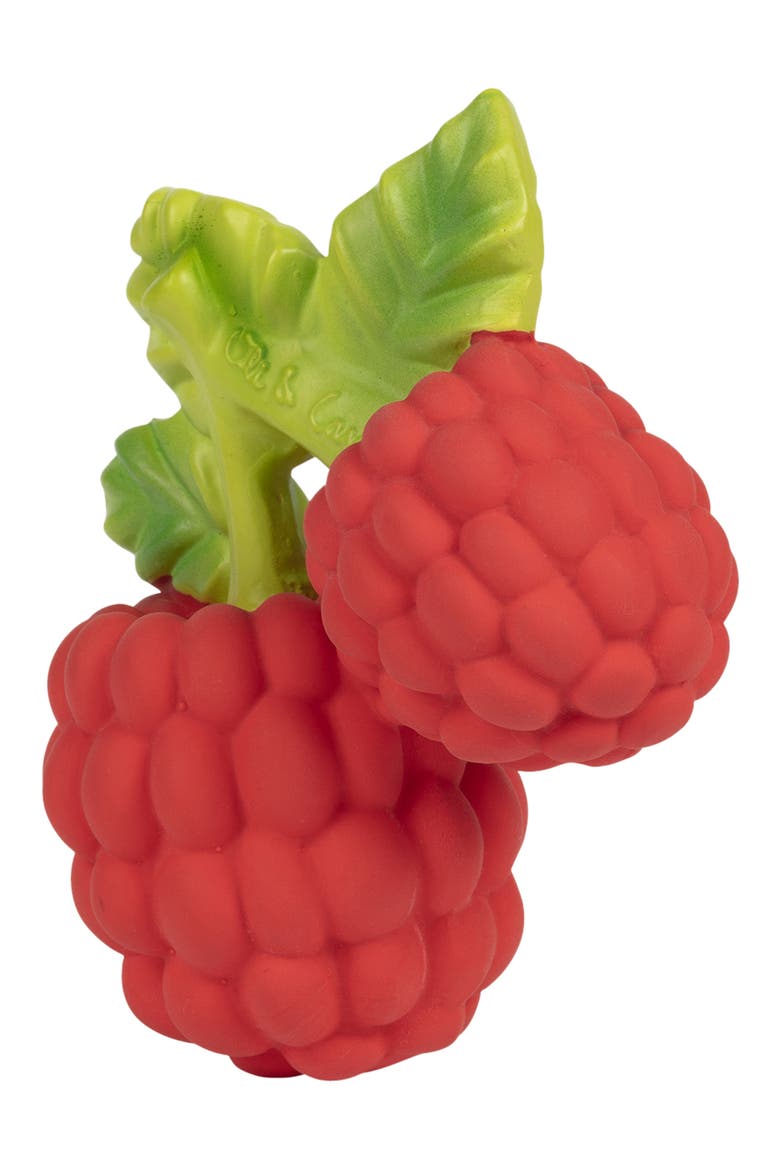 Valery the Raspberry Teething Toy, Main, color, NO COLOR