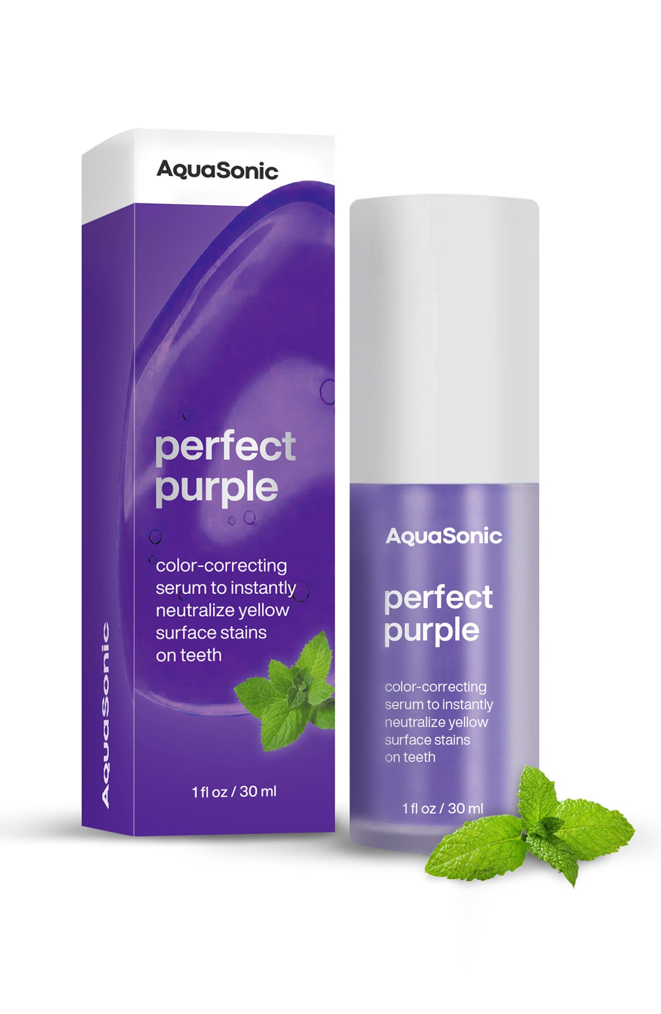 AQUASONIC Purple Toothpaste Duo | Nordstromrack