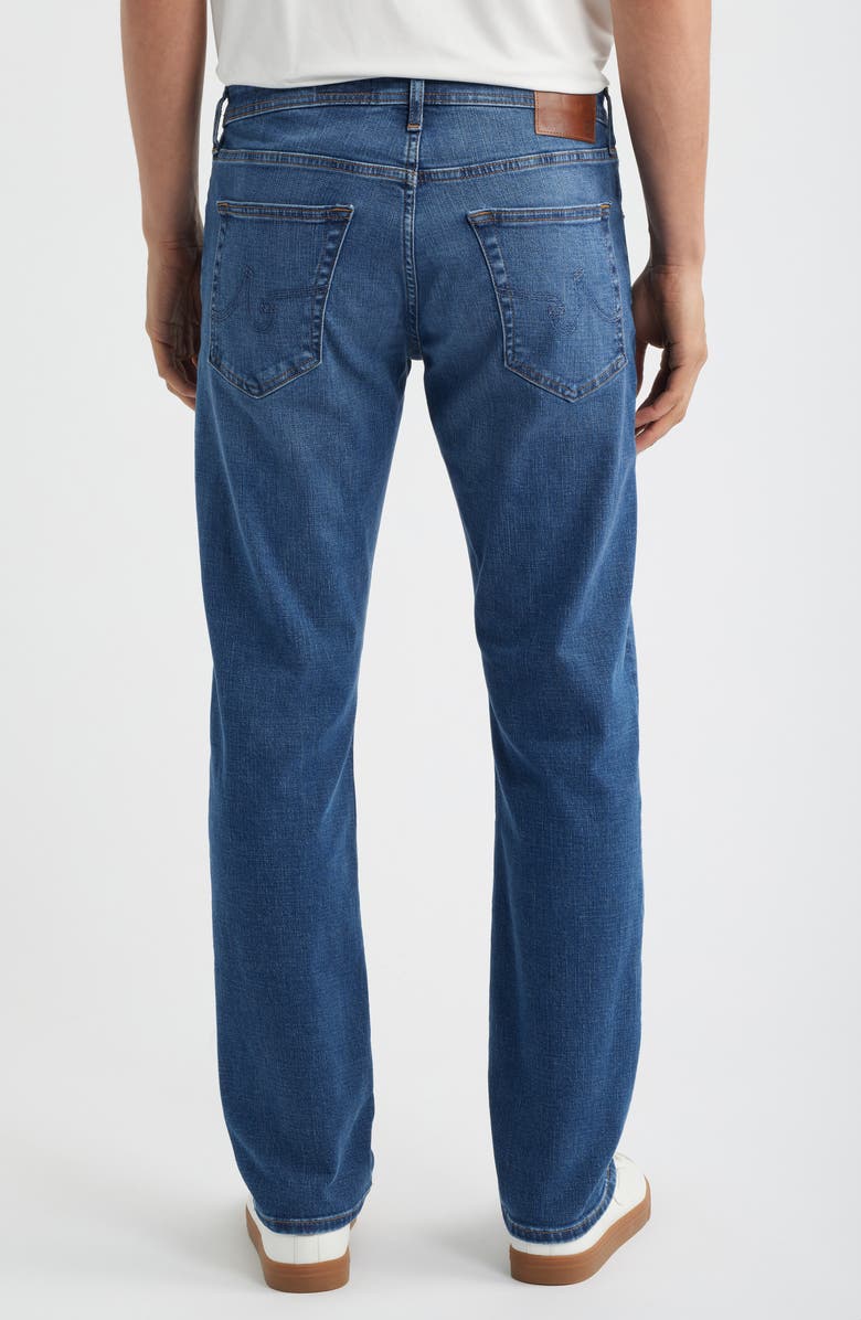 AG Slim Straight Leg Jeans, Alternate, color, Grove