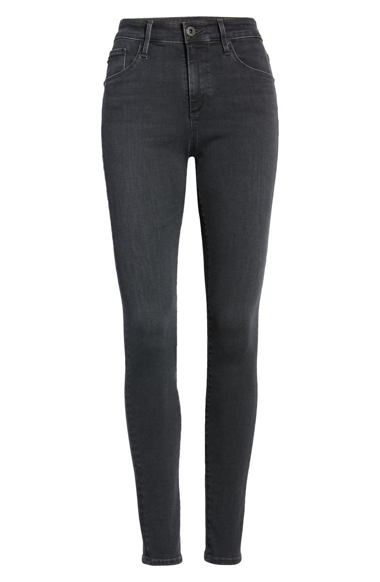 AG The Farrah High Waist Ankle Skinny Jeans, Alternate, color, 