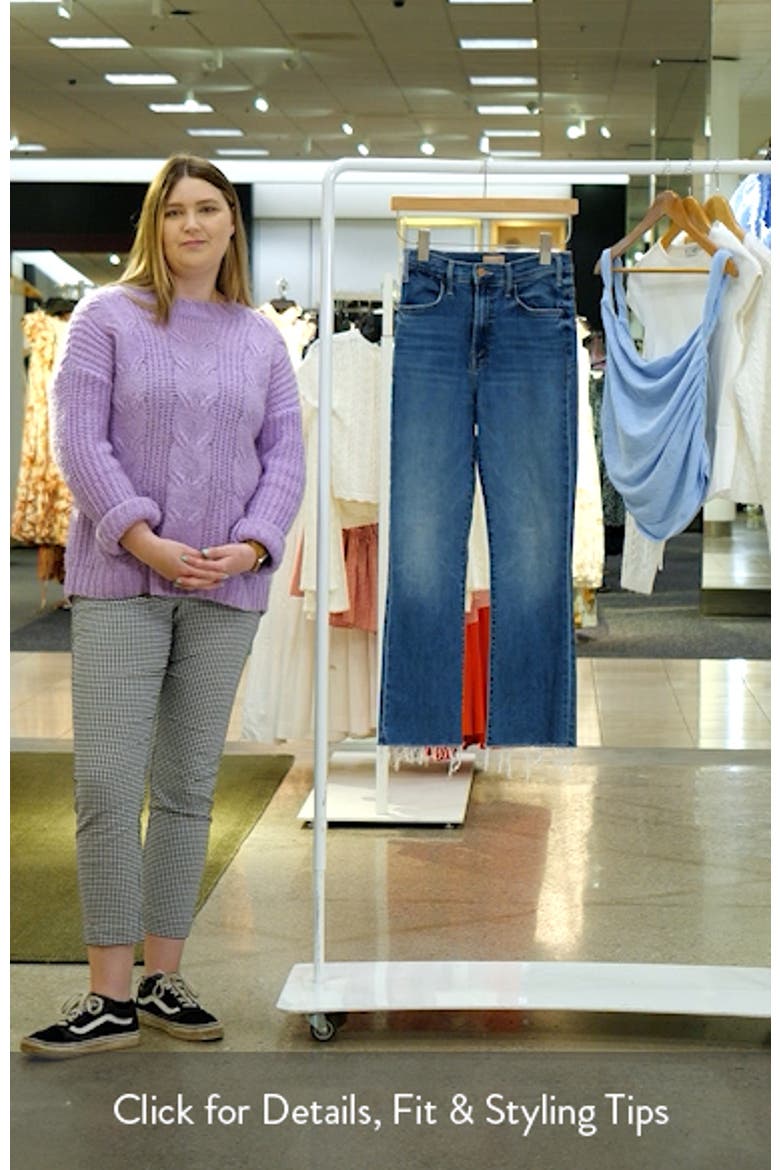 The Hustler Fray Ankle Slim Bootcut Jeans video