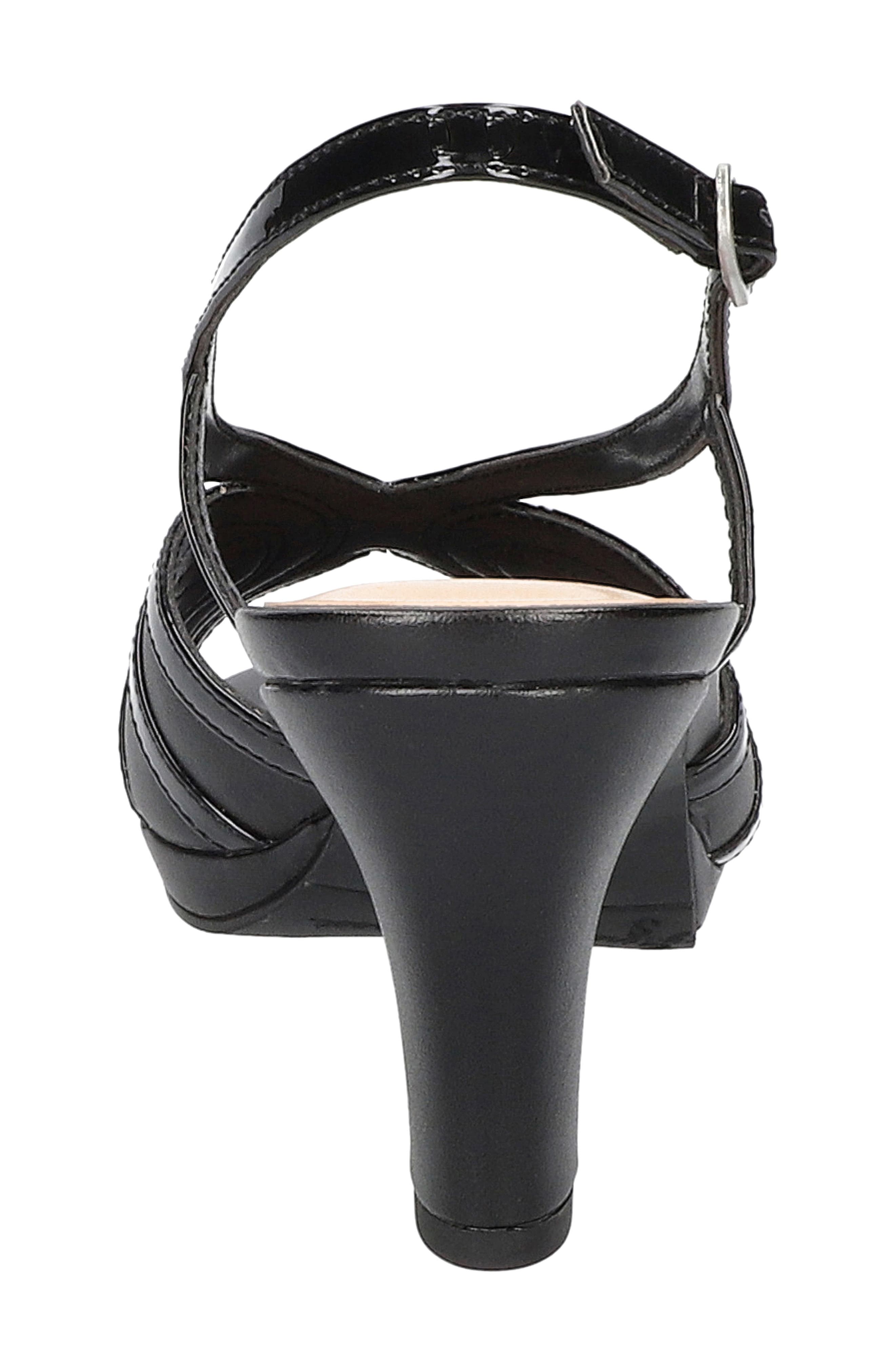 EASY STREET Starlight Slingback Sandal, Alternate, color, Black Patent