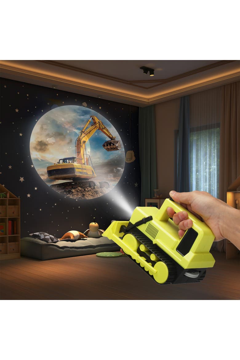 Construction Front End Loader Flashlight and Projector, Alternate, color, Multicolored