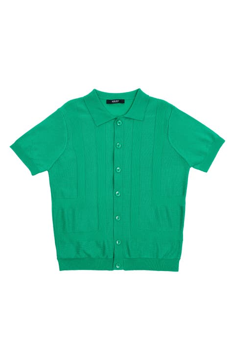 Kids' Short Sleeve Cardigan