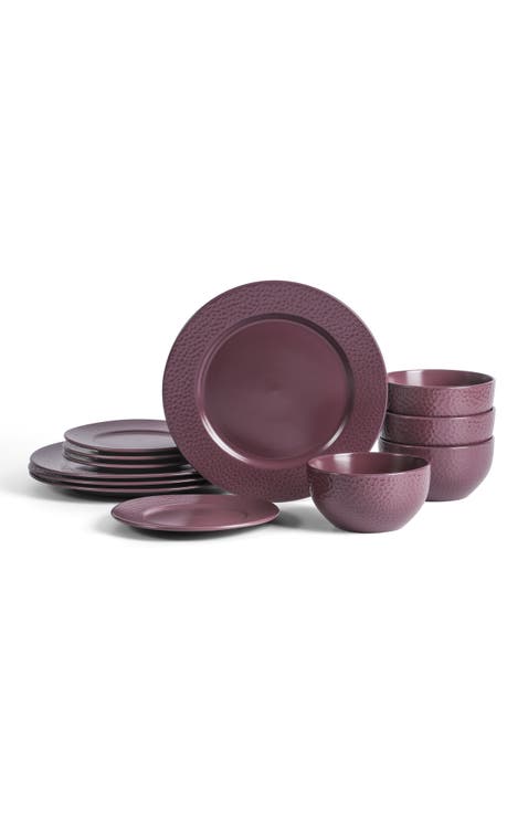 Topaz Stoneware 24-Piece Dinnerware Set