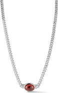GLAZE JEWELRY Cubic Zirconia Curb Chain Necklace