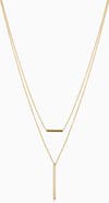 Oradina 14K Yellow Gold Vicenza Layered Necklace