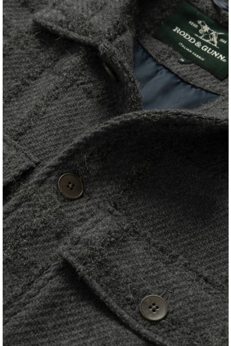 Lake Charles Wool Blend Trucker Jacket, Alternate, color, STEEL