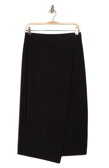 Vince Overlap Midi Skirt