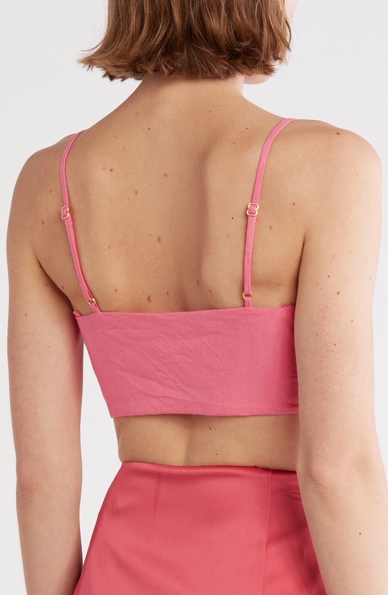 Cult Gaia Tereza Top, Alternate, color, Sangria