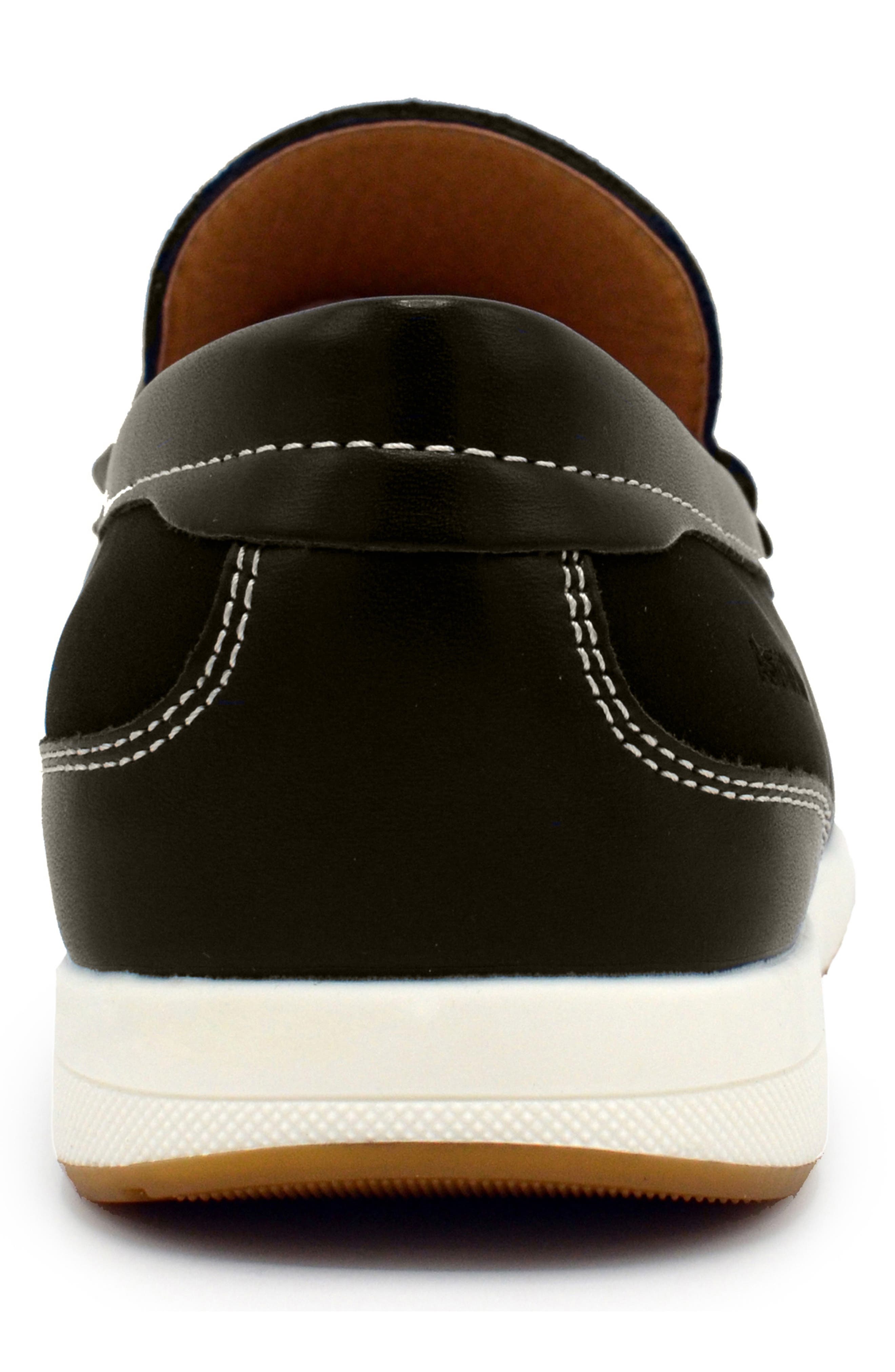 ASTON MARC Crosby Bit Loafer, Alternate, color, Black