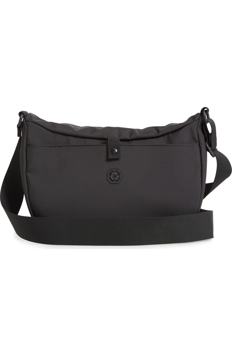 Ganni Tech Fabric Saddle Shoulder Bag, Alternate, color,