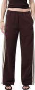 Citizens of Humanity Aurora Side Stripe Cotton & Linen Track Pants